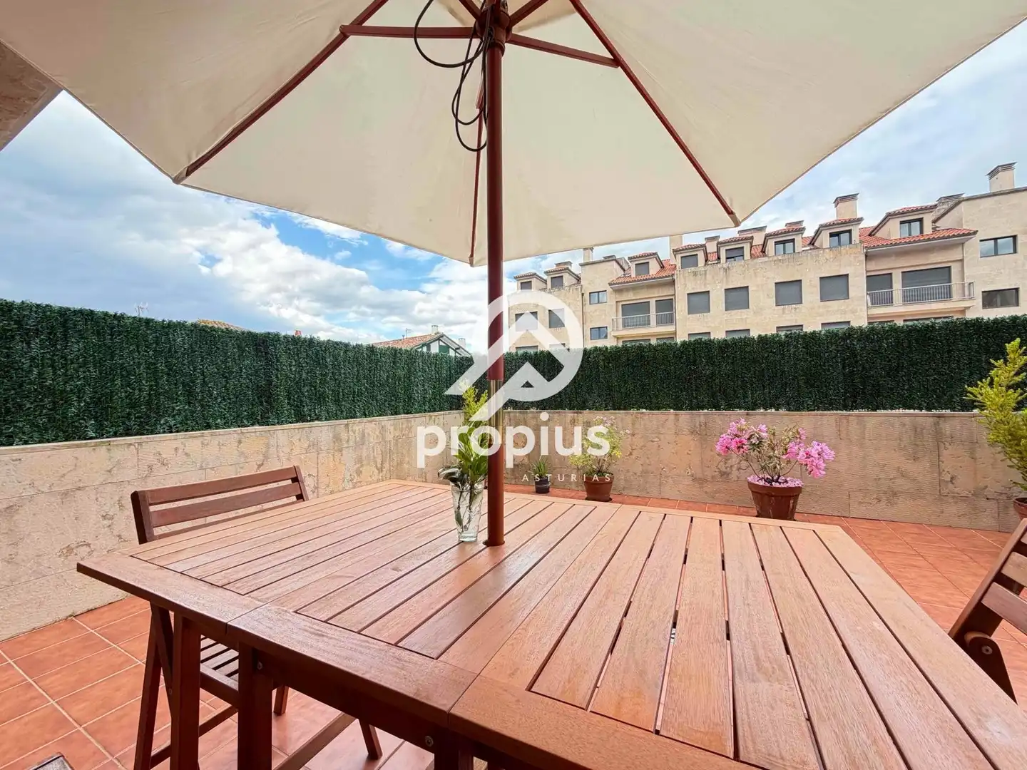 Terrace of Flat for sale in Llanes  with Heating, Terrace and Storage room