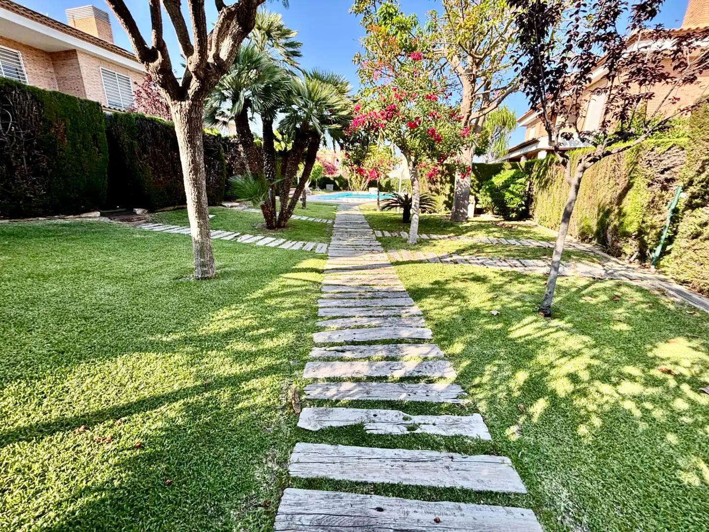 Jardín de Casa adosada en venta en Sant Joan d'Alacant con Aire acondicionado, Calefacción y Jardín privado