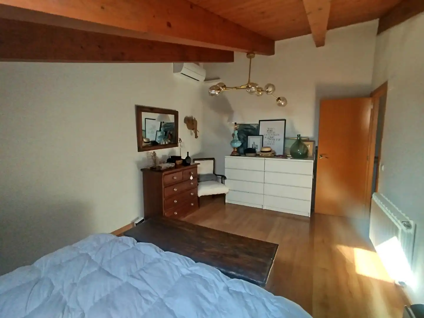 Bedroom of Flat for sale in Binéfar  with Air Conditioner, Heating and Balcony