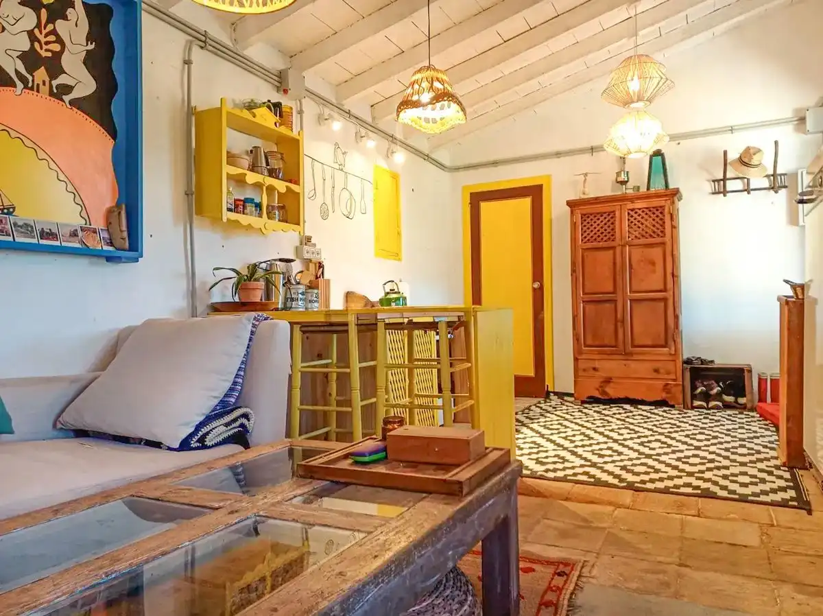 Sala de estar de Finca rústica en venta en Polop