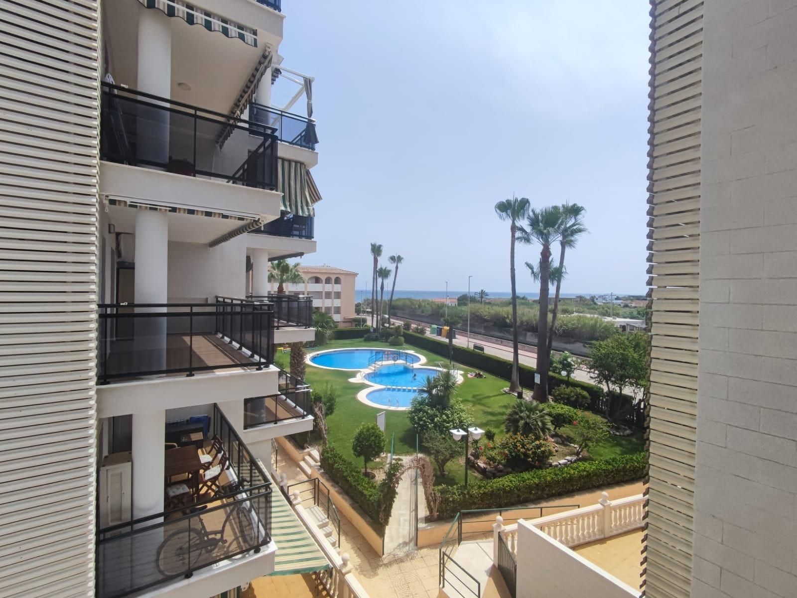 Exterior view of Apartment to rent in Piles  with Air Conditioner, Heating and Private garden