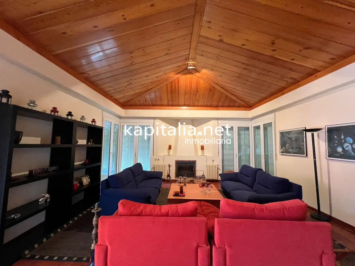 Sala d'estar de Casa o xalet en venda en Ontinyent amb Aire condicionat, Calefacció i Traster