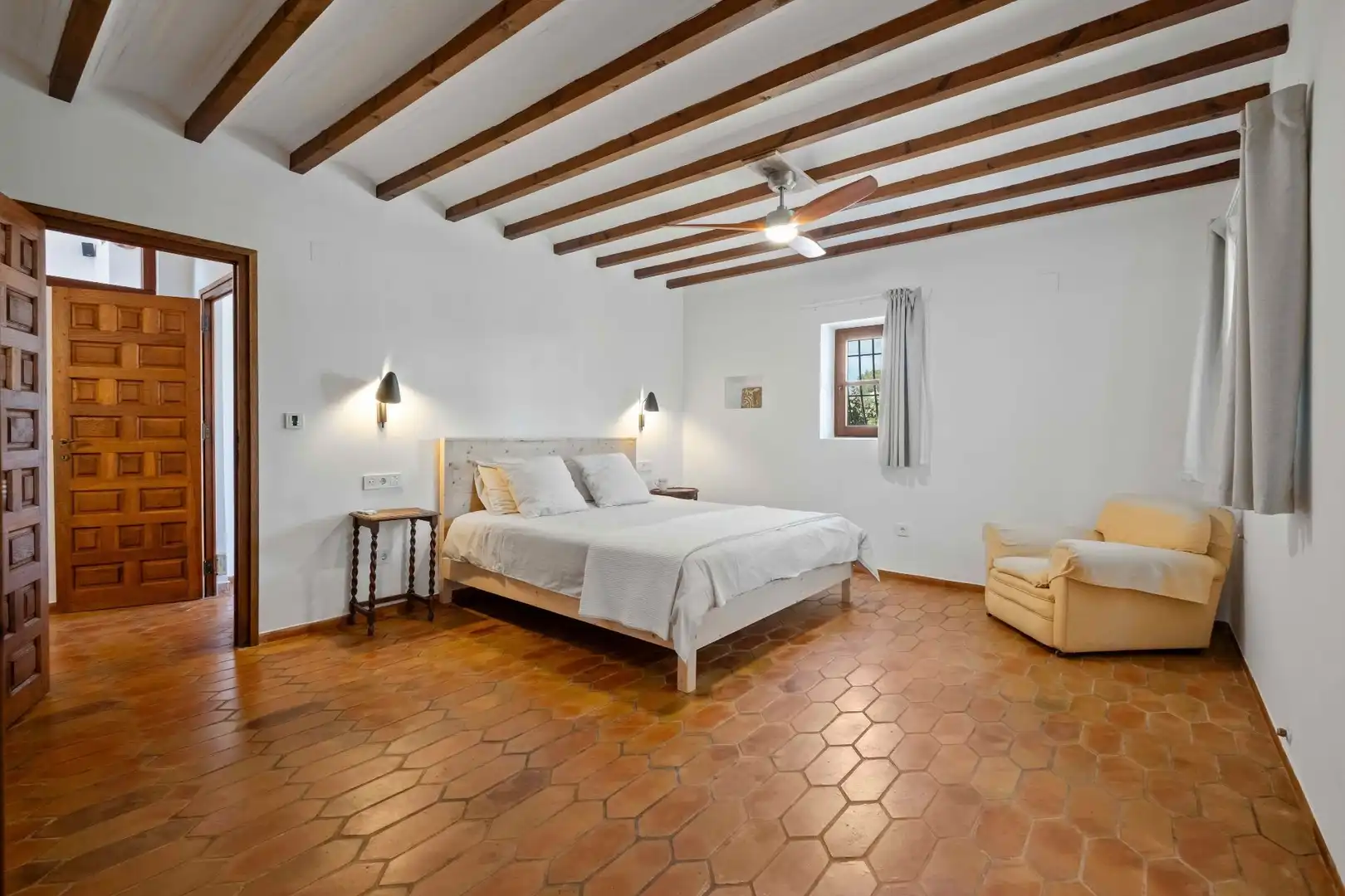 Bedroom of Houses for sale in L'Alfàs del Pi  with Air Conditioner, Heating and Private garden