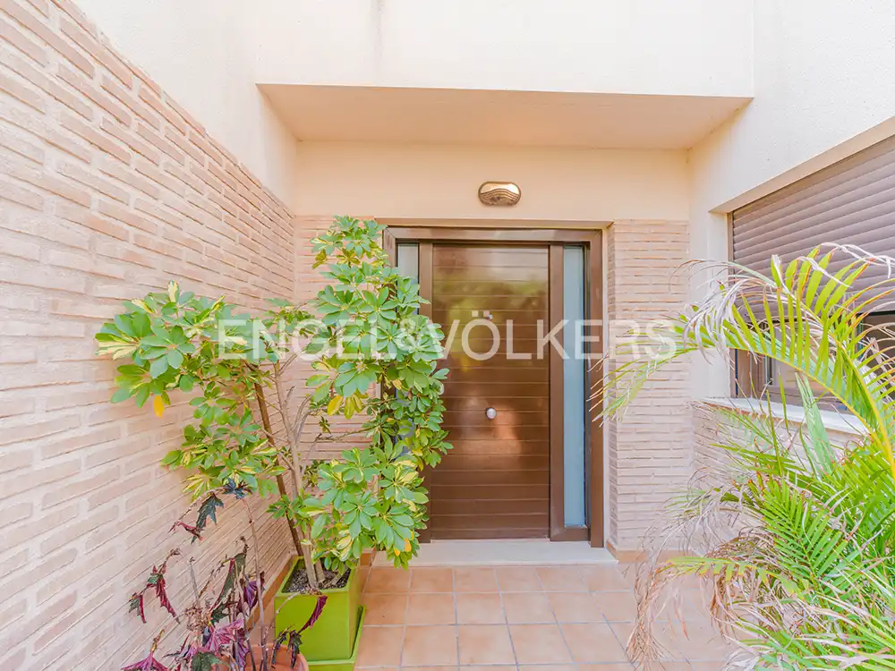 Terraza de Casa adosada en venta en Mutxamel con Aire acondicionado, Calefacción y Jardín privado