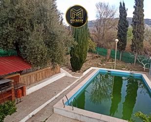 Swimming pool of House or chalet for sale in  Jaén Capital  with Air Conditioner and Swimming Pool