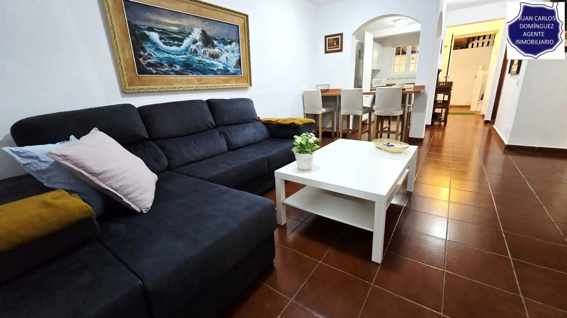 Sala de estar de Casa o chalet de alquiler en Telde con Terraza y Amueblado