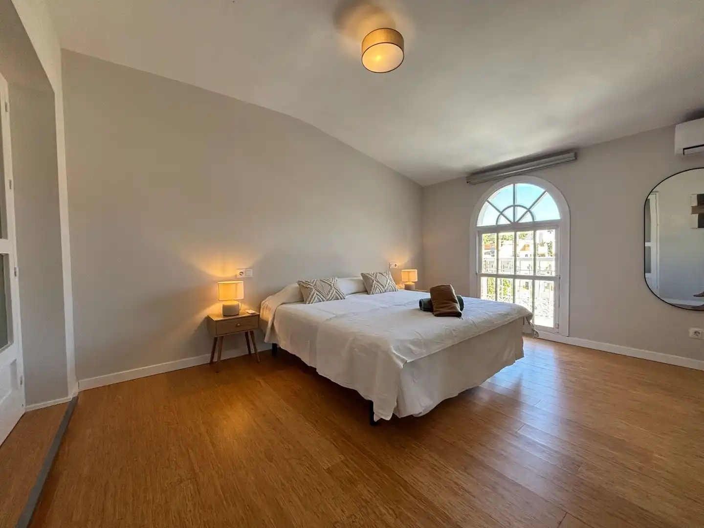 Habitación de Casa o chalet de alquiler en Málaga con Aire acondicionado, Jardín privado y Terraza