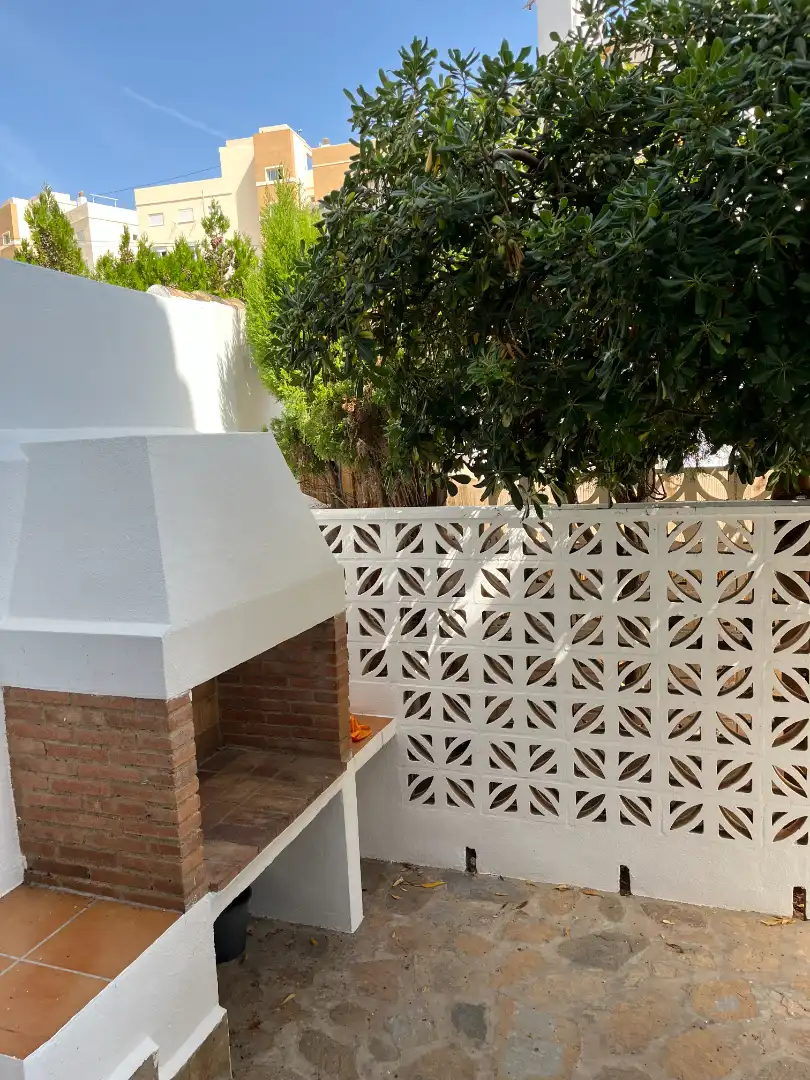 Jardí de Casa o xalet en venda en Sueca amb Jardí privat, Terrassa i Moblat