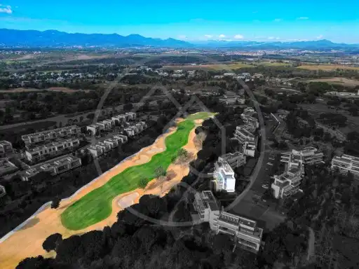 Vista exterior de Piso en venta en Caldes de Malavella con Aire acondicionado, Calefacción y Terraza