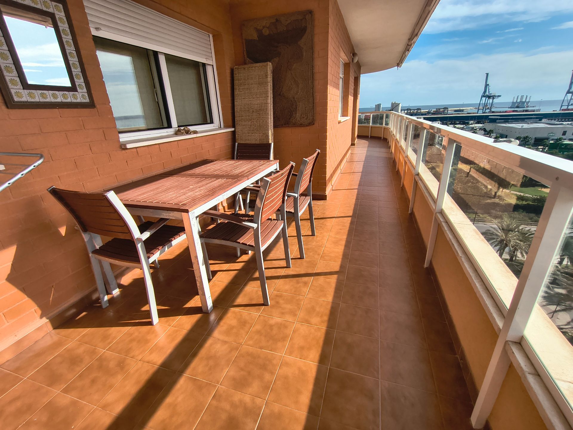 Terrassa de Pis de lloguer en Alicante / Alacant amb Aire condicionat, Calefacció i Terrassa