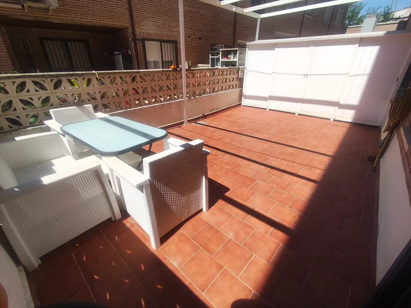 Terrace of Flat for rent in Valmojado  with Air Conditioner, Heating and Private garden