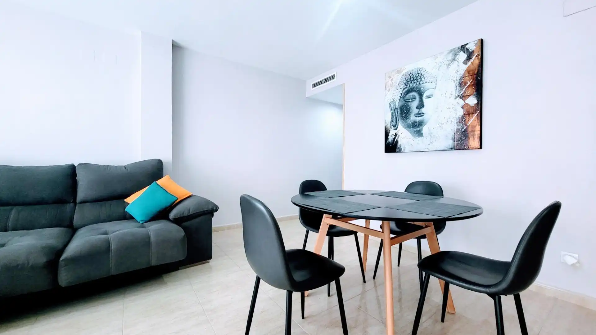 Wohnzimmer von Wohnung zum Verkauf in Daimús mit Klimaanlage, Heizung und Abstellraum