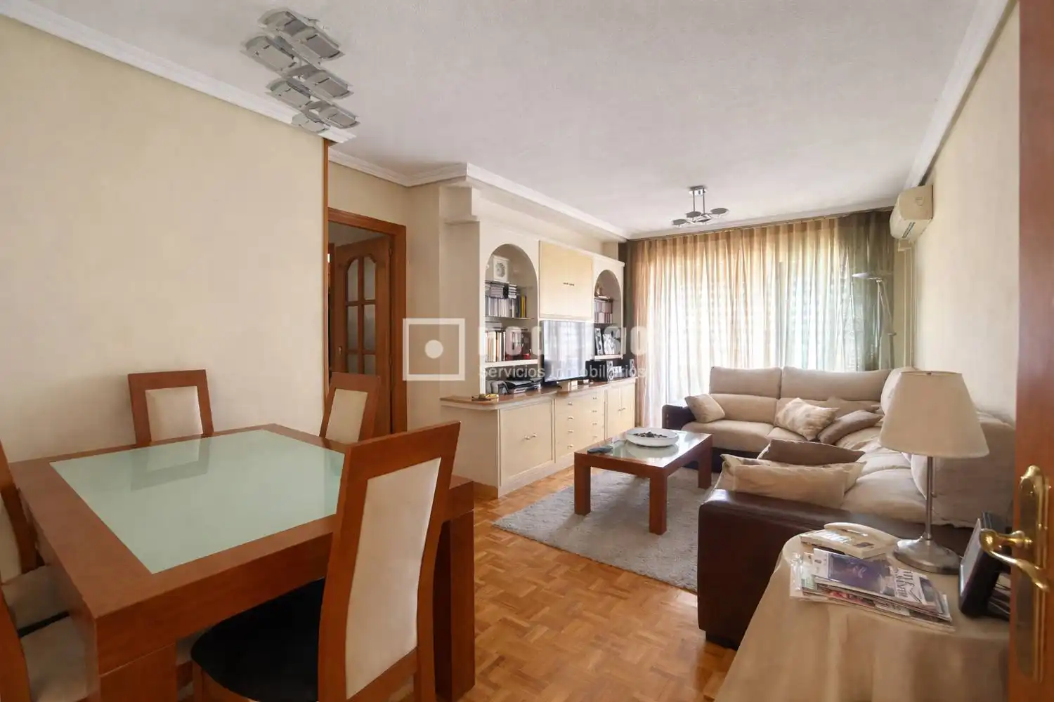 Exterior view of Flat for sale in San Fernando de Henares  with Air Conditioner, Heating and Parquet flooring