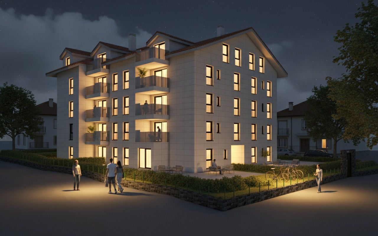 Vista exterior de Pis en venda en Noja amb Calefacció, Terrassa i Balcó