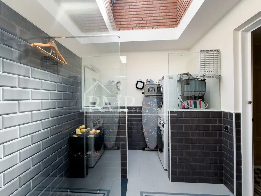 Badezimmer von Haus oder Chalet zum Verkauf in Sant Vicenç de Montalt mit Klimaanlage, Heizung und Privatgarten