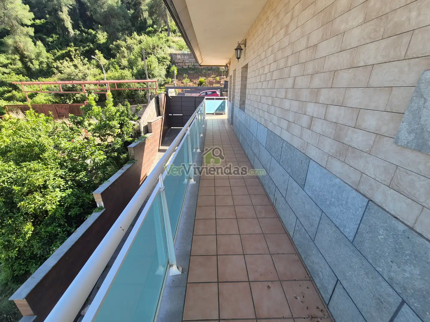Terraza de Casa o chalet en venta en Vallirana con Aire acondicionado, Calefacción y Jardín privado