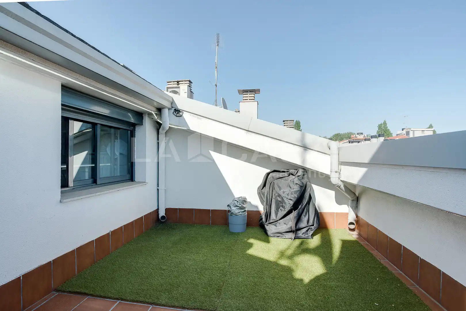 Terraza de Dúplex en venta en Les Franqueses del Vallès con Aire acondicionado, Calefacción y Parquet