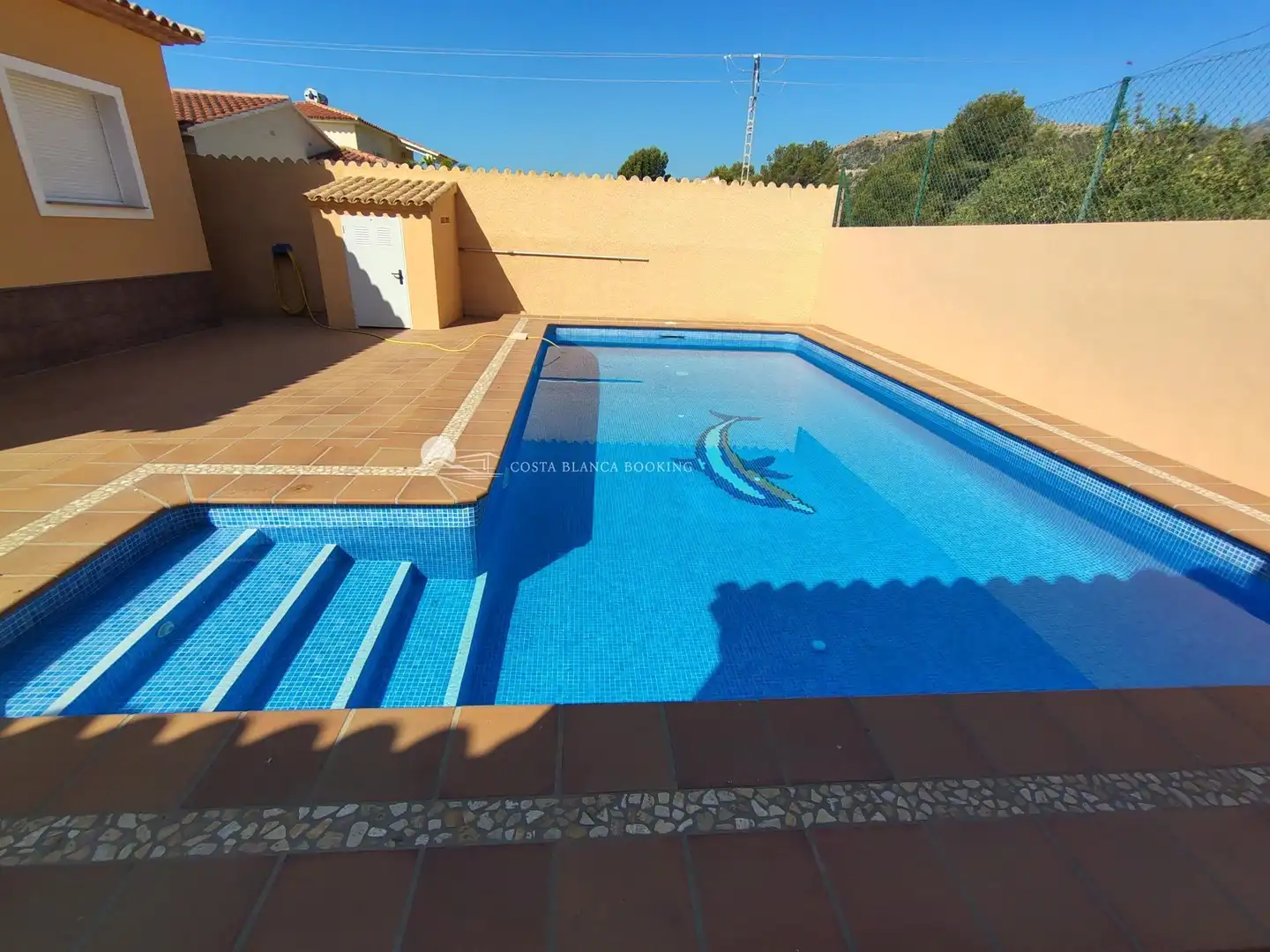 Piscina de Casa o xalet en venda en L'Alfàs del Pi amb Calefacció, Jardí privat i Terrassa