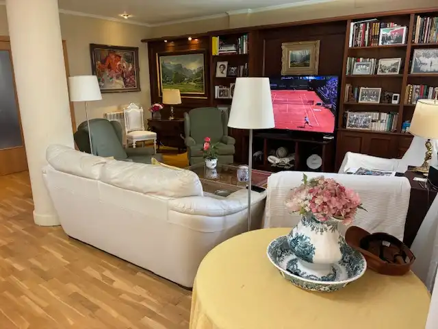 Living room of Flat for sale in Sant Feliu de Llobregat  with Air Conditioner, Heating and Private garden