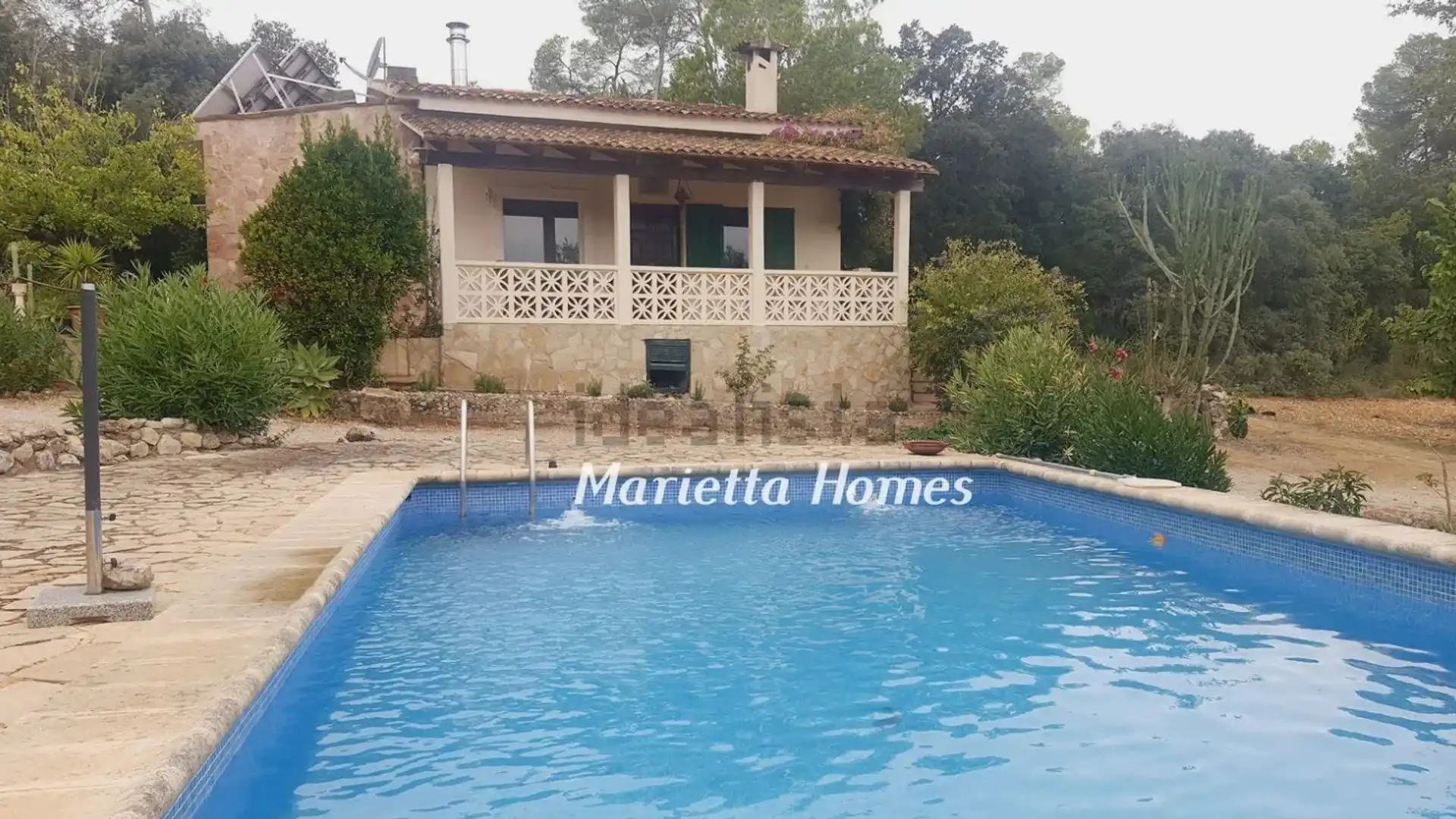 Vista exterior de Finca rústica en venta en Sant Joan con Calefacción, Jardín privado y Terraza