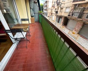 Terrasse von Wohnung miete in Argentona mit Möbliert, Ofen und Mikrowelle