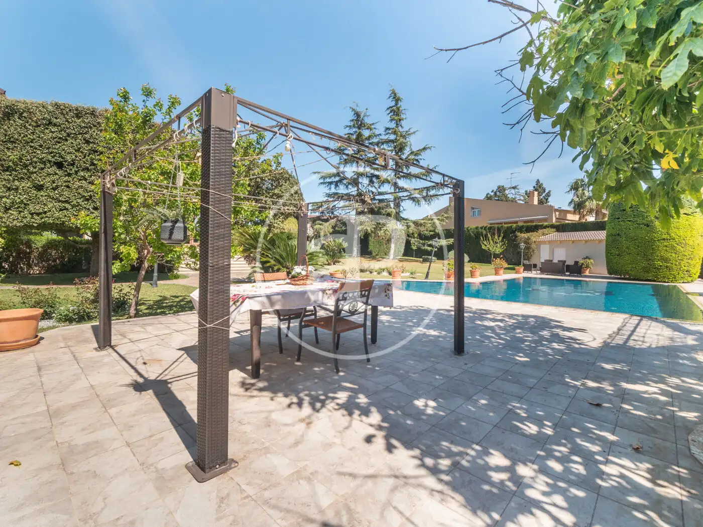 Jardín de Casa o chalet en venta en Godella con Aire acondicionado, Calefacción y Jardín privado