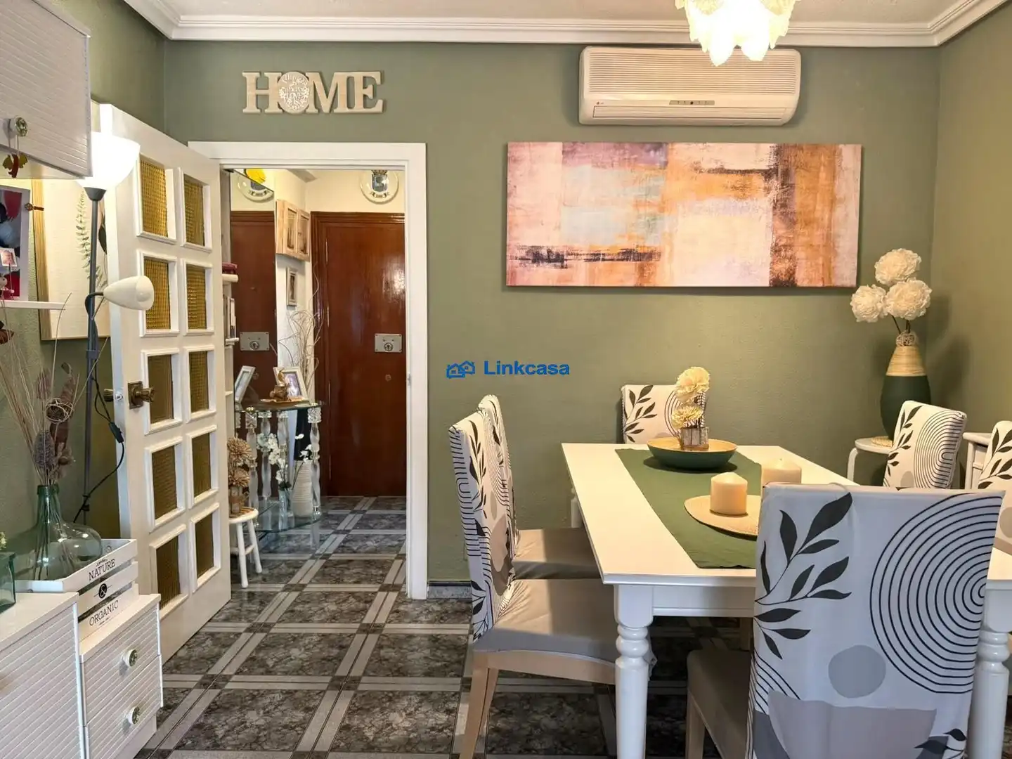 Dining room of Flat for sale in Madrid  with Air Conditioner, Heating and Private garden