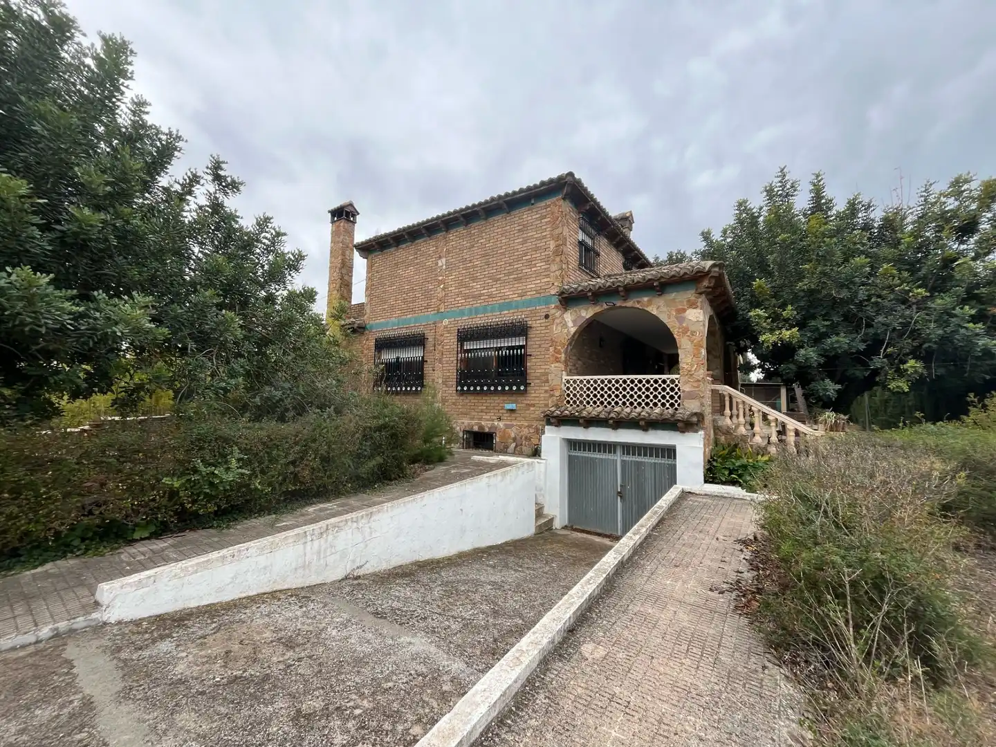 Vista exterior de Casa o chalet en venta en Macastre con Aire acondicionado, Jardín privado y Terraza