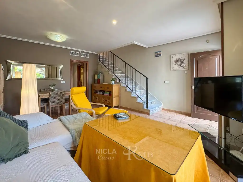 Living room of Duplexes for sale in Vera  with Air Conditioner, Terrace and Balcony