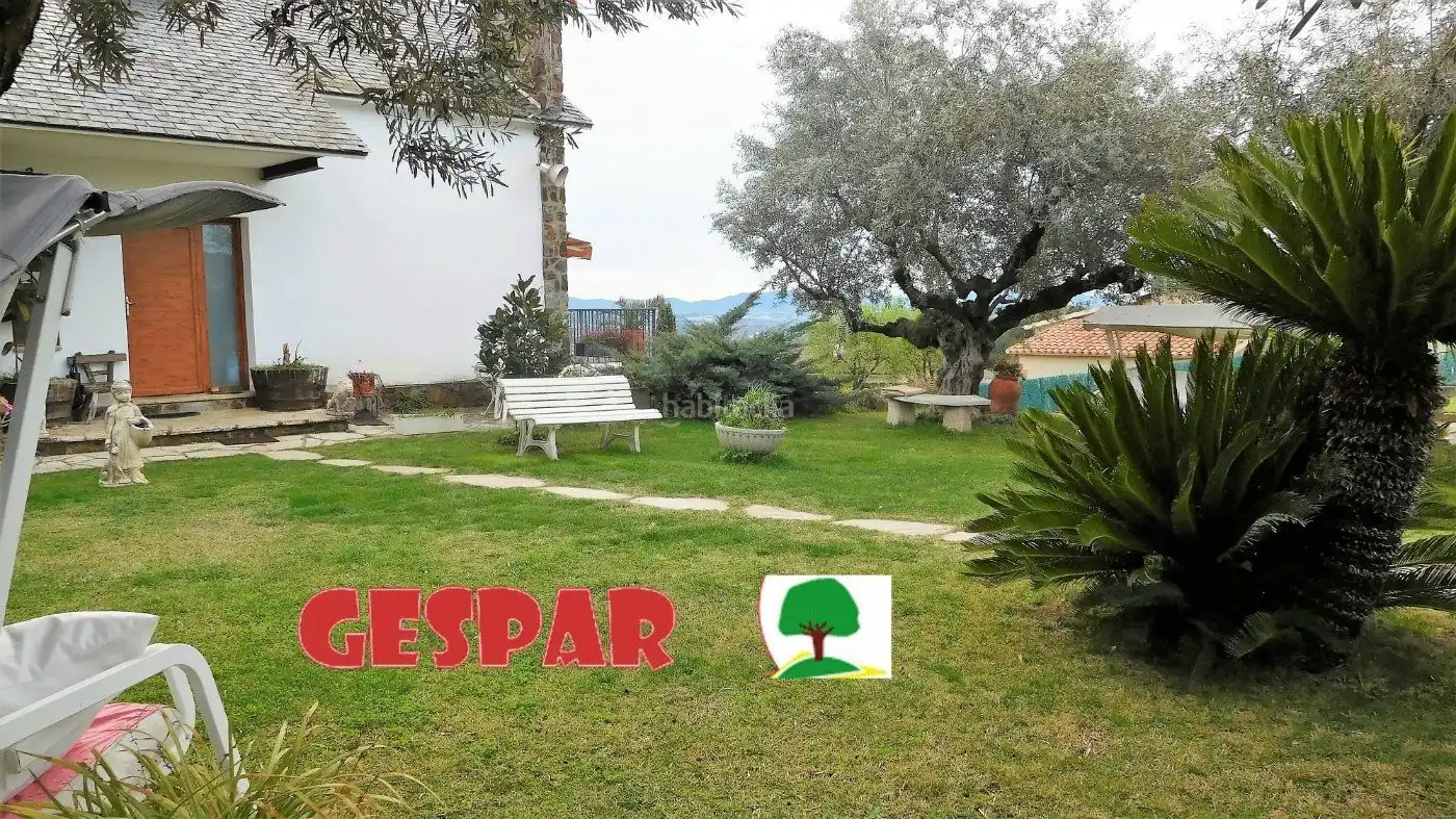 Jardín de Casa o chalet en venta en Bigues i Riells del Fai con Piscina