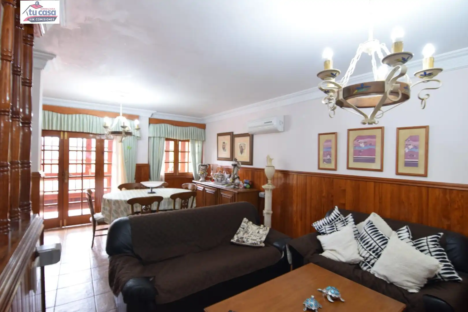 Dining room of Houses for sale in Santa María de Guía de Gran Canaria  with Air Conditioner, Heating and Private garden