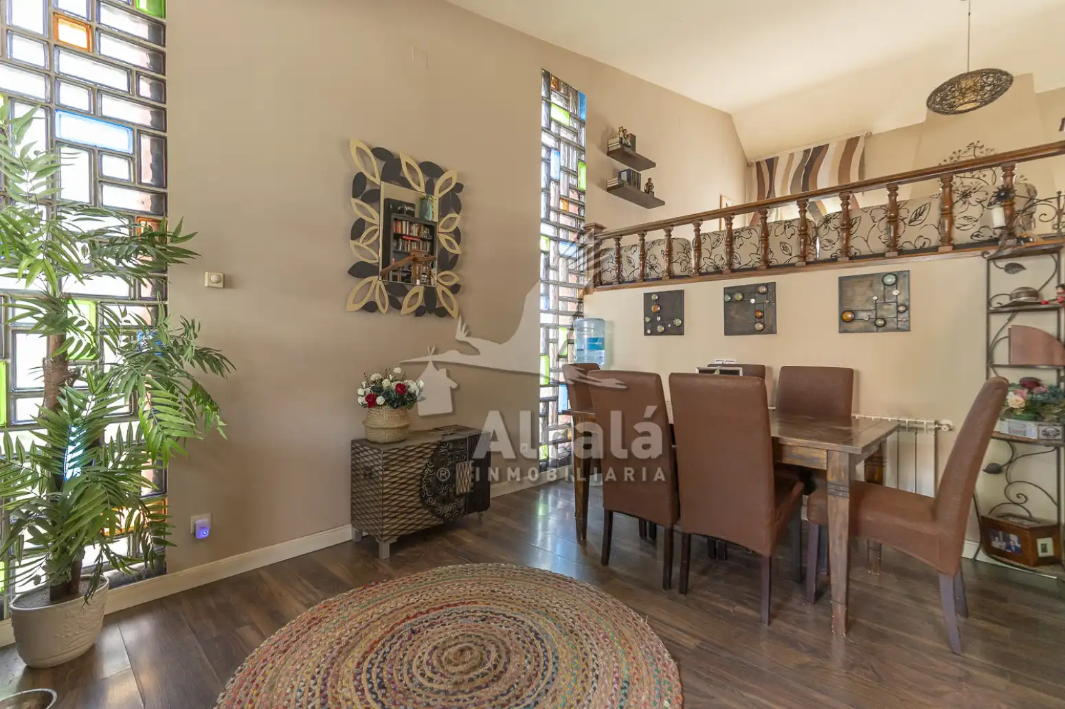 Dining room of Houses for sale in Camarma de Esteruelas  with Air Conditioner, Heating and Private garden