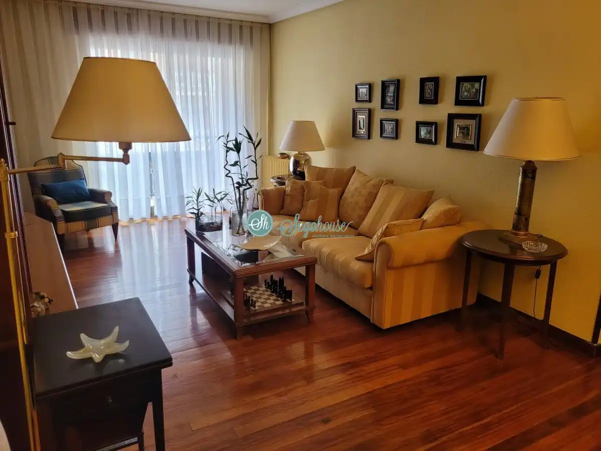 Sala d'estar de Pis en venda en Segovia amb Calefacció i Terrassa