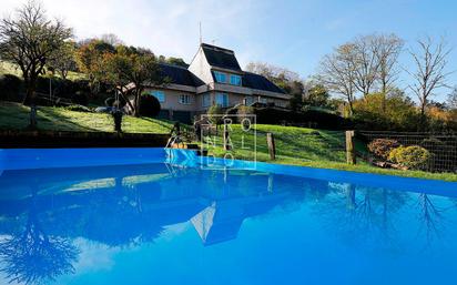 Swimming pool of House or chalet for sale in Oiartzun  with Heating, Terrace and Swimming Pool