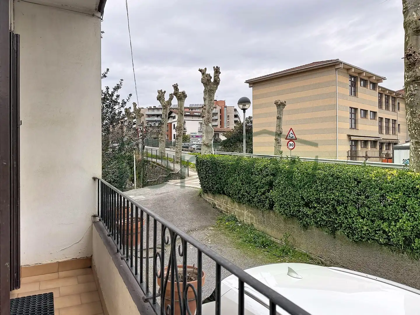 Balcony of Flat for sale in Hernani  with Heating, Private garden and Storage room