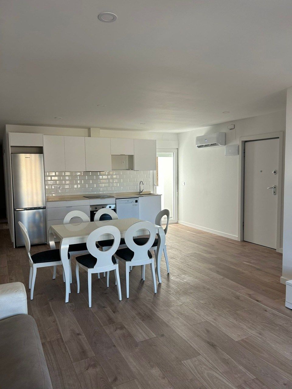 Küche von Wohnung miete in Foios mit Klimaanlage, Parkett und Terrasse