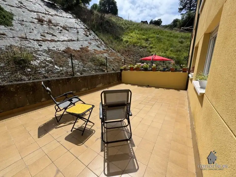 Terrace of Flat for sale in Ribadesella  with Heating, Terrace and Furnished