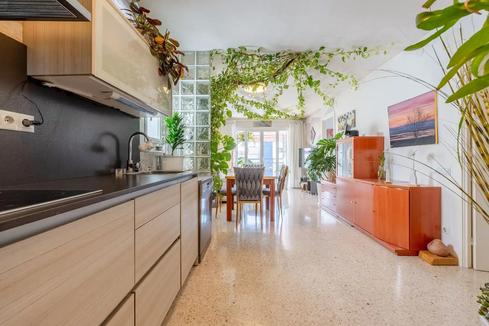 Kitchen of Flat for sale in Calafell  with Air Conditioner, Heating and Terrace