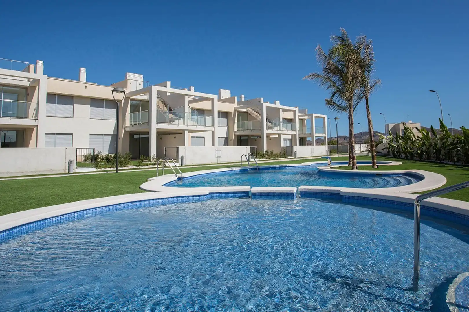 Piscina de Pis en venda en Cartagena amb Aire condicionat, Jardí privat i Terrassa