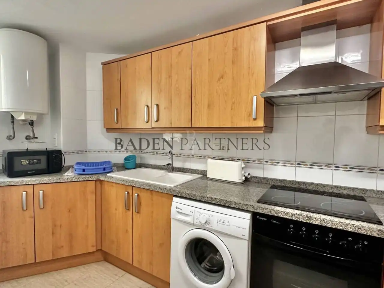 Cocina de Piso de alquiler en Vinaròs con Aire acondicionado, Calefacción y Terraza