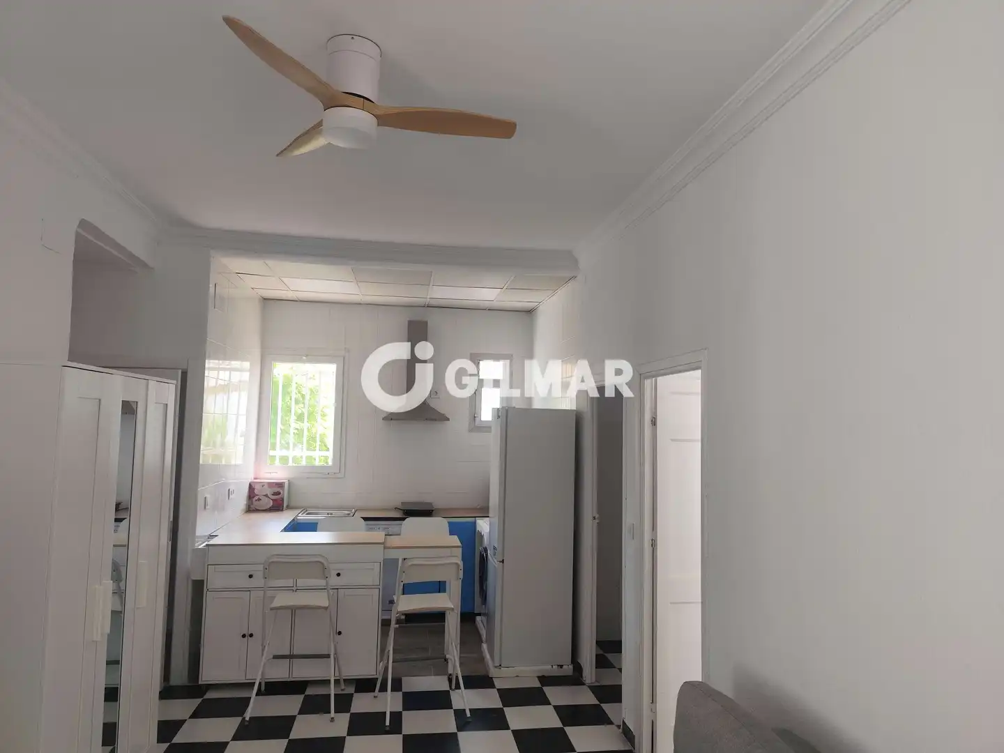 Küche von Wohnung zur Miete in Sevilla mit Heizung und Möbliert