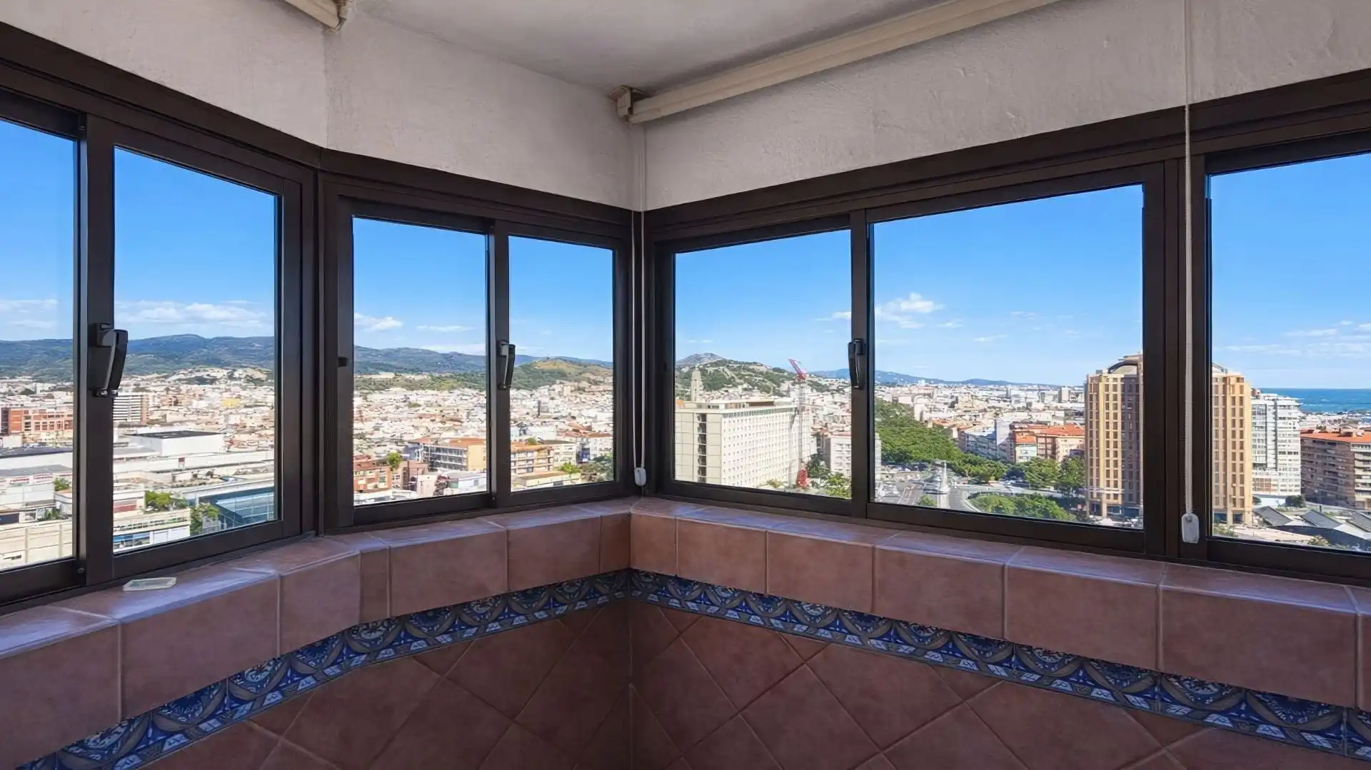Terraza de Apartamento de alquiler en Málaga con Aire acondicionado y Calefacción