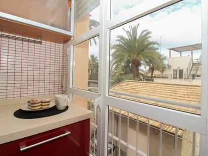 Balcony of Flat for sale in Elche / Elx  with Air Conditioner, Heating and Parquet flooring