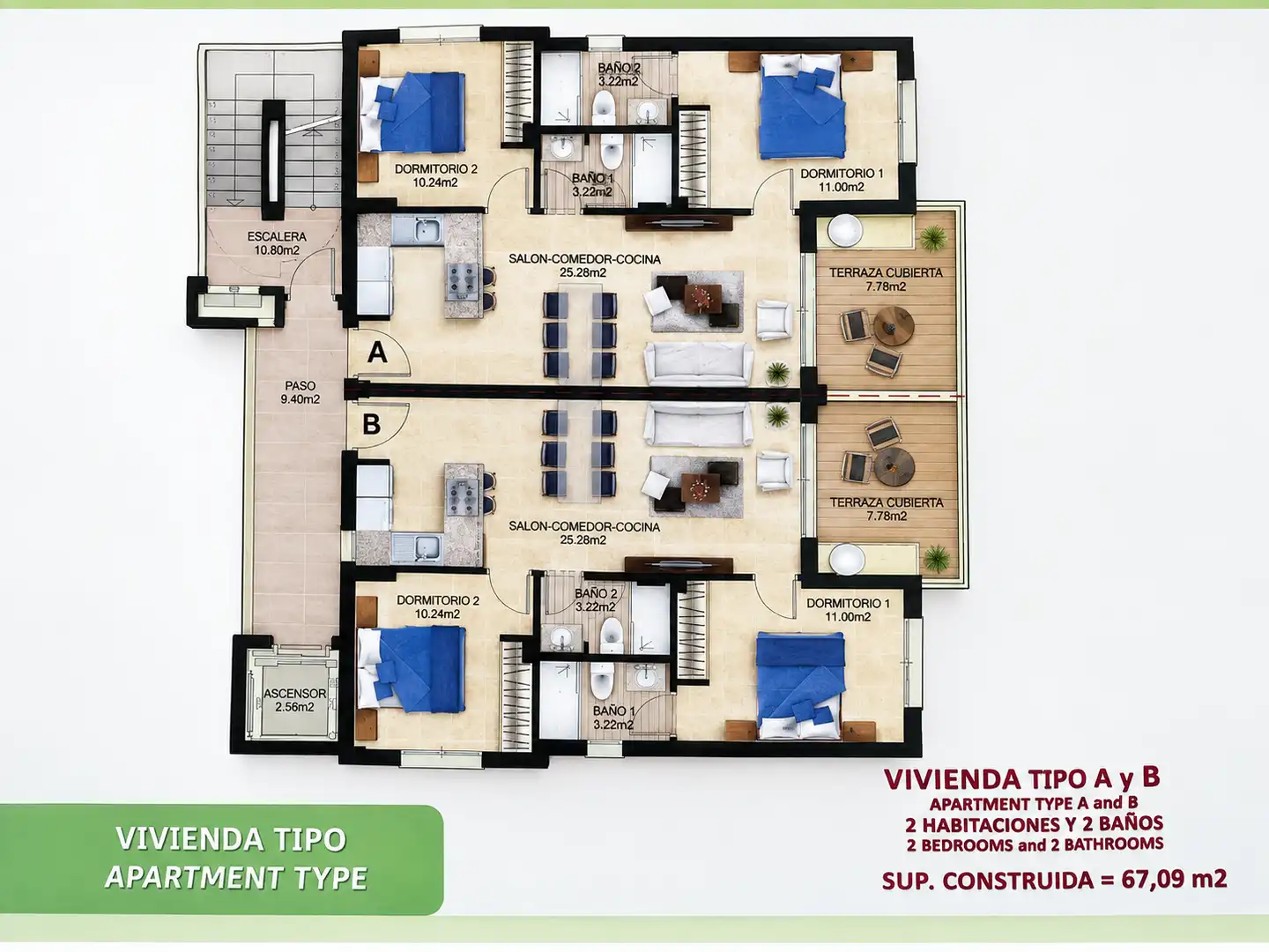 Apartament amb piscina en venda a MARCELINA, imagen 18