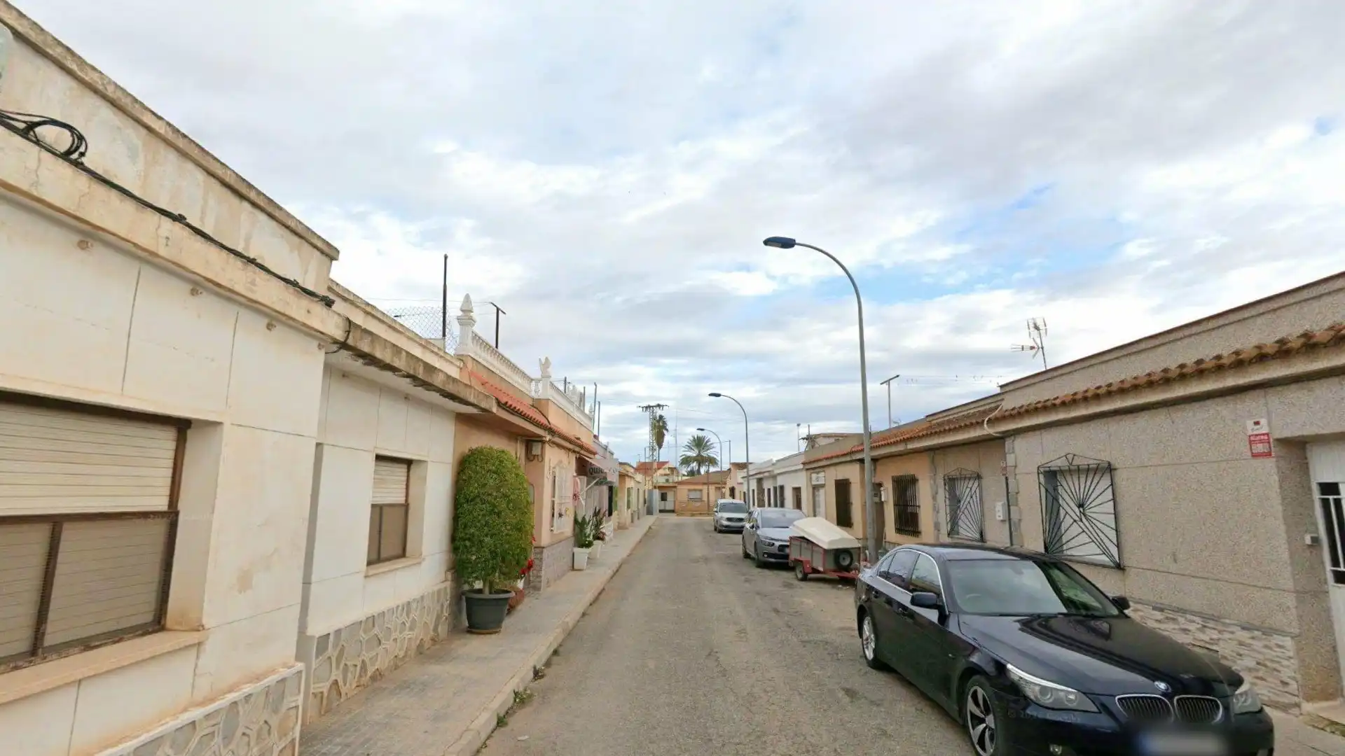 Vista exterior de Casa adosada en venda en Cartagena