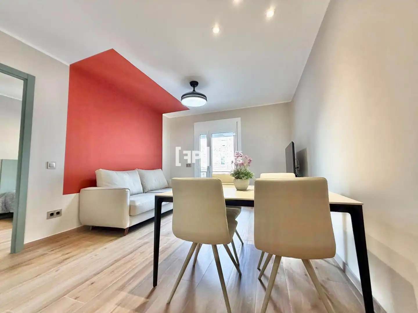 Sala d'estar de Pis de lloguer en Lleida amb Calefacció i Terrassa