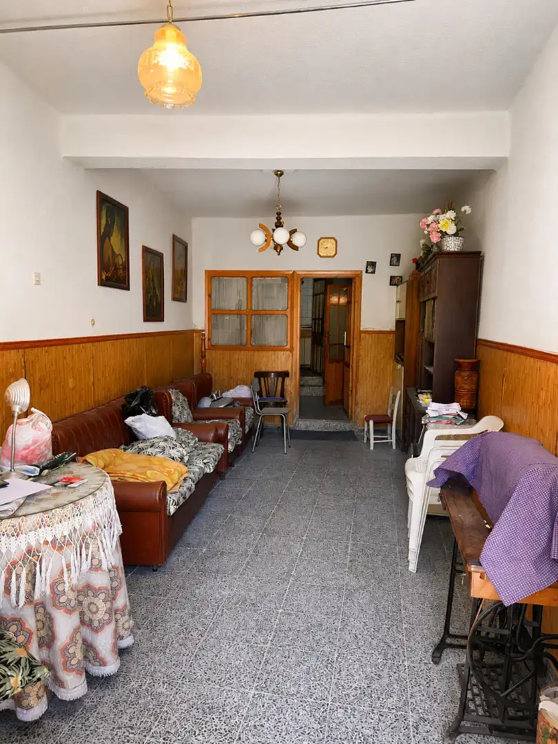 Sala d'estar de Casa adosada en venda en El Hoyo de Pinares 