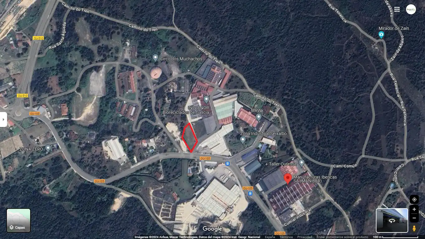 Terreny industrial en venda en Ourense Capital 