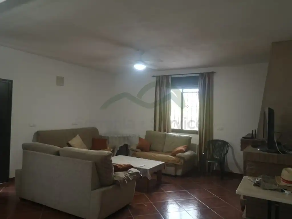 Sala d'estar de Finca rústica de lloguer en Ronda