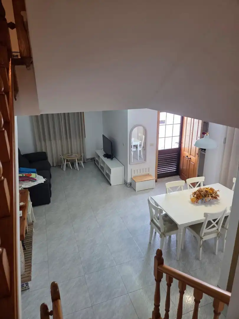 Sala de estar de Casa adosada en venta en Sueca con Aire acondicionado, Terraza y Amueblado